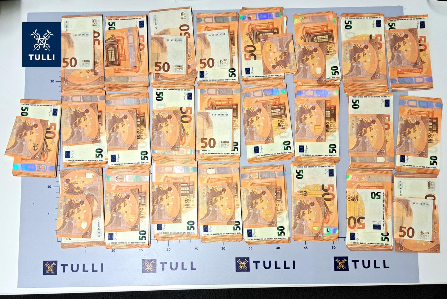 Efter stort beslag: Tullen efterlyser fejkade 50-lappar