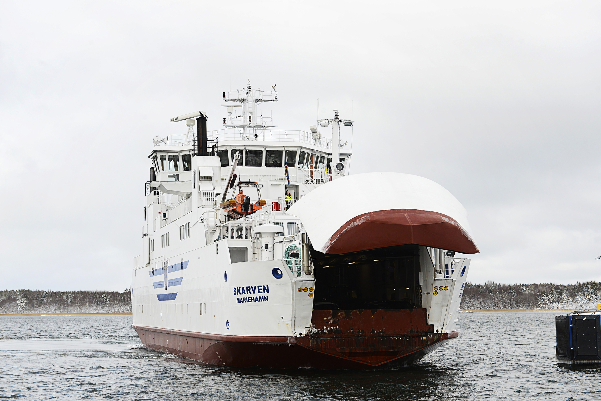 Skarvens sena turer inställda