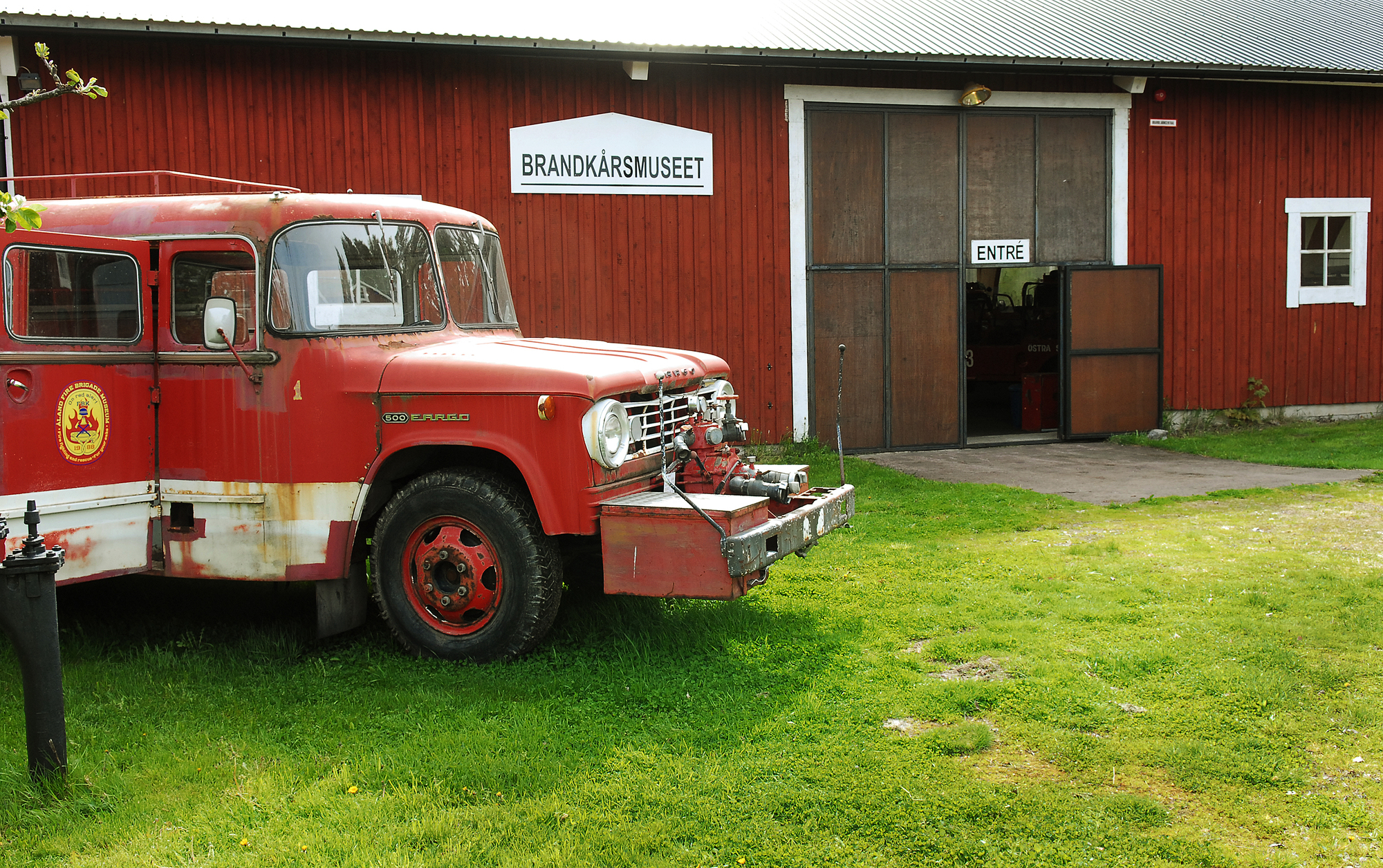 Brandkårsmuseet håller stängt tills vidare