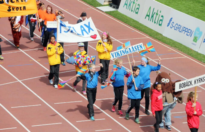 Vikingaåsen deltar i Stafettkarnevalen