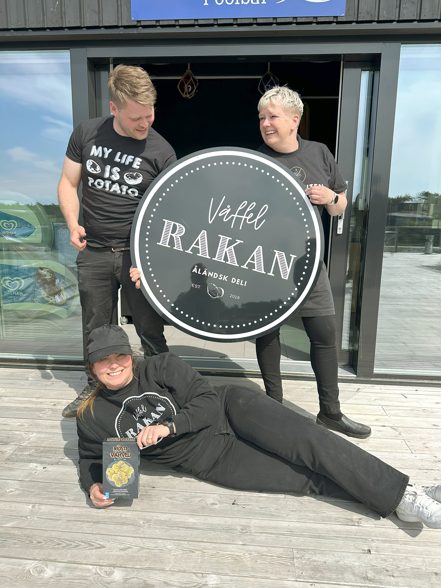 Våffelrakan nu vid Havsvidden – första franchise