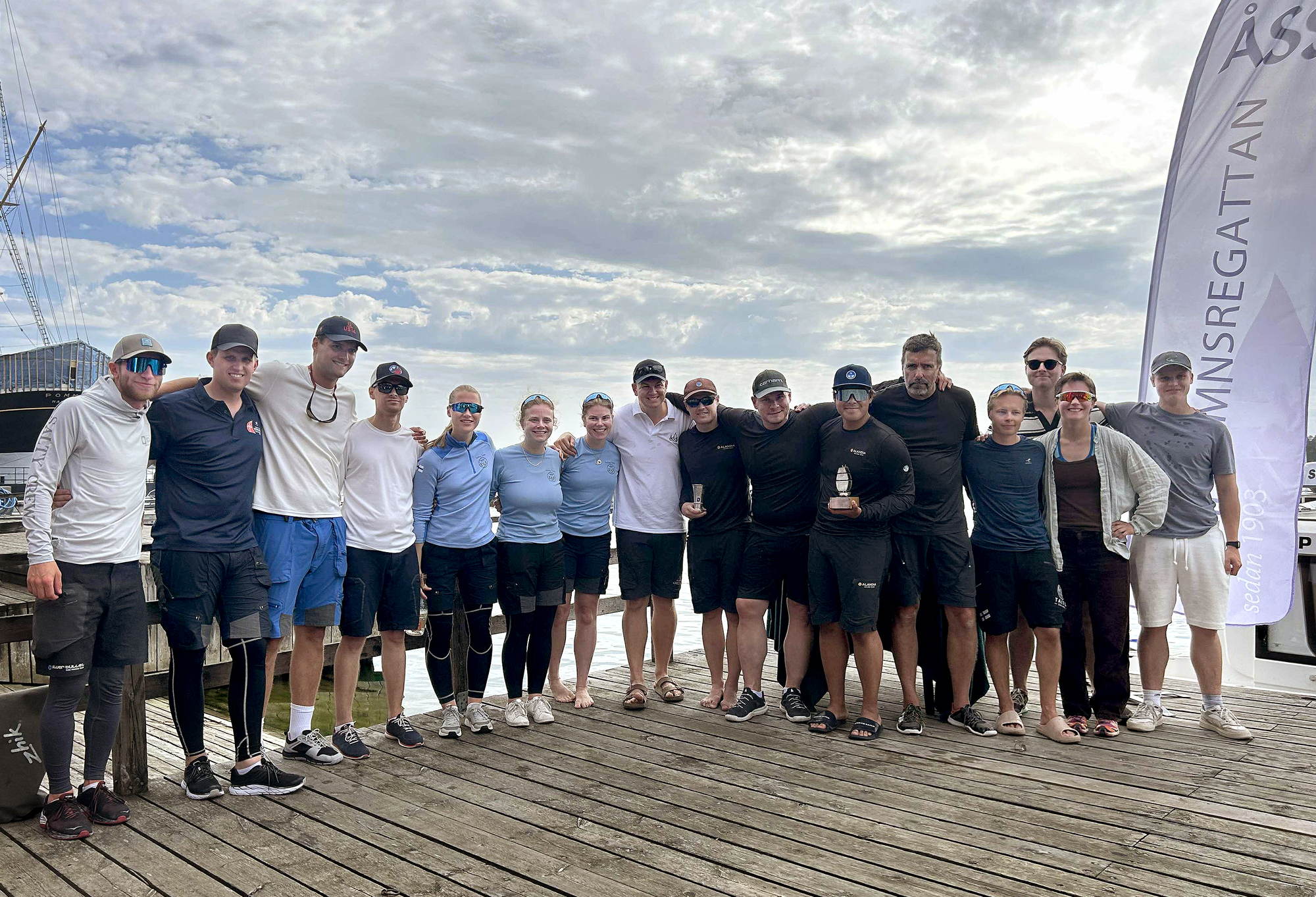 Åländskt guld i Mariehamnsregatta