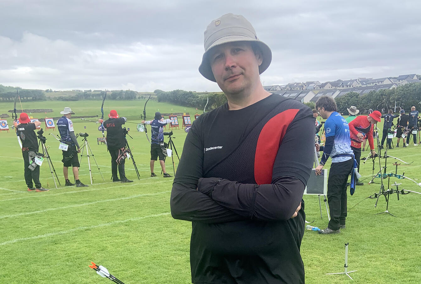 Bågskyttelaget åkte ut i första rundan