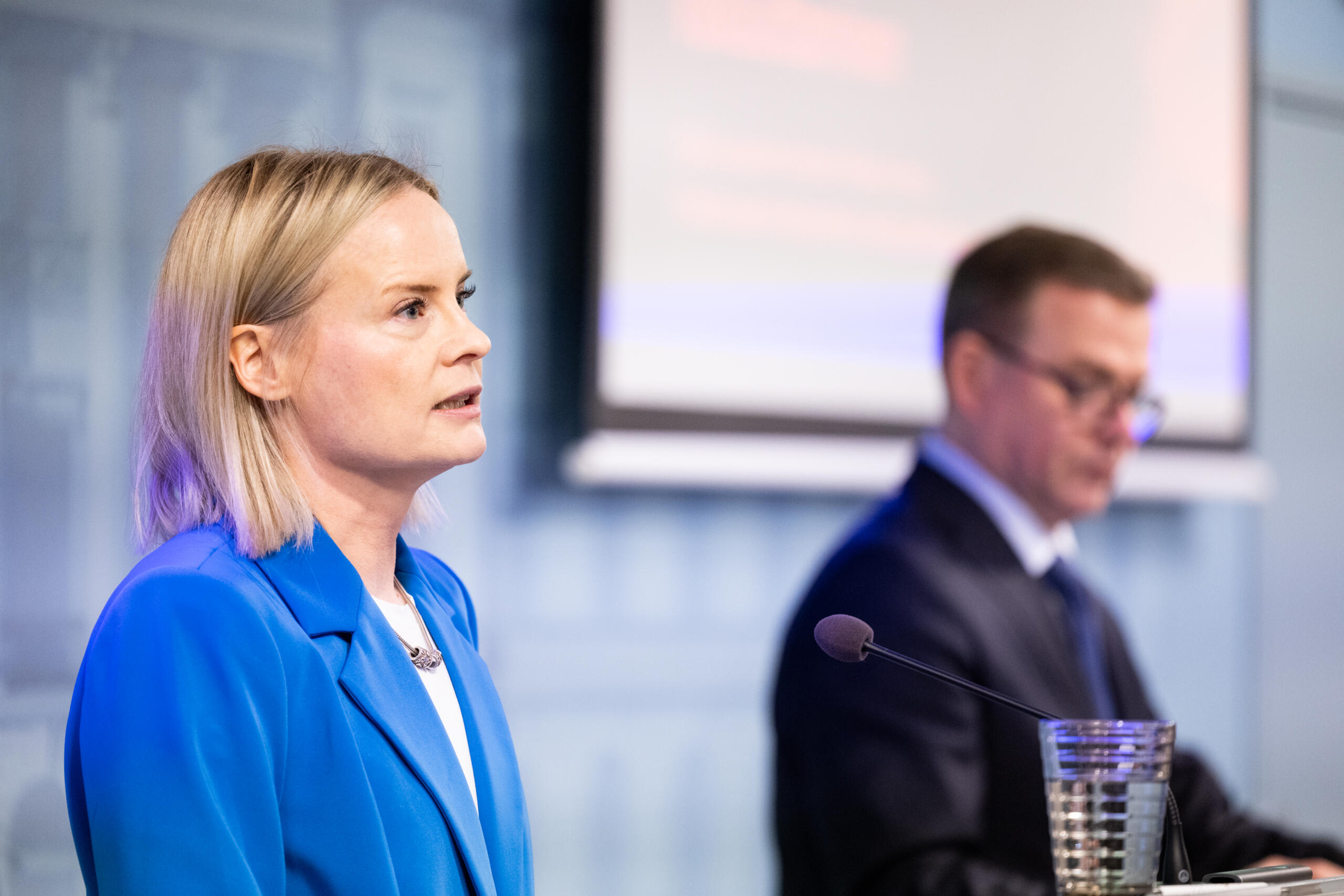 Finansminister Riikka Purra besöker Åland