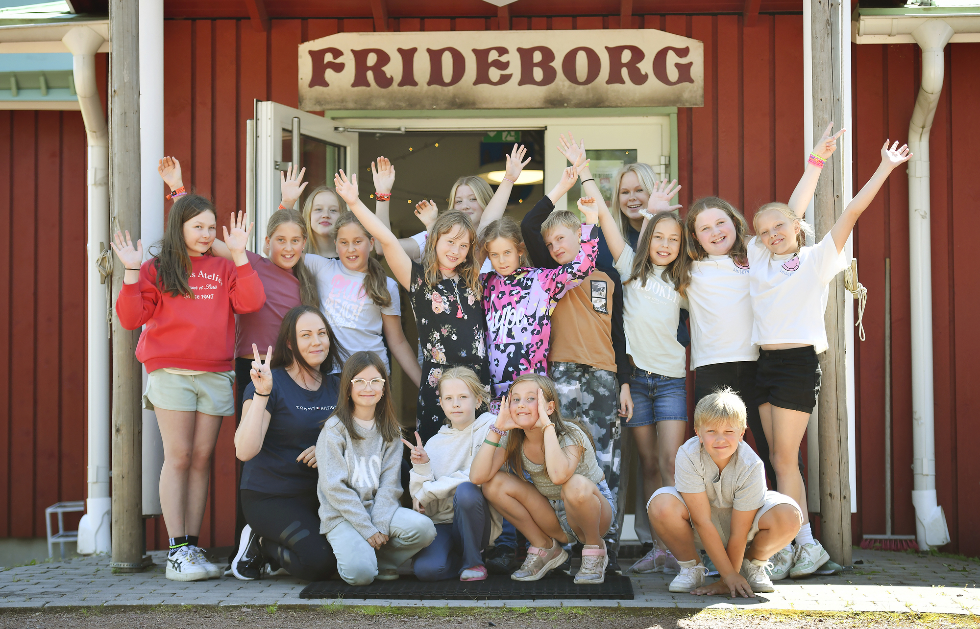 Nya kompisar och roliga lekar på sommarläger