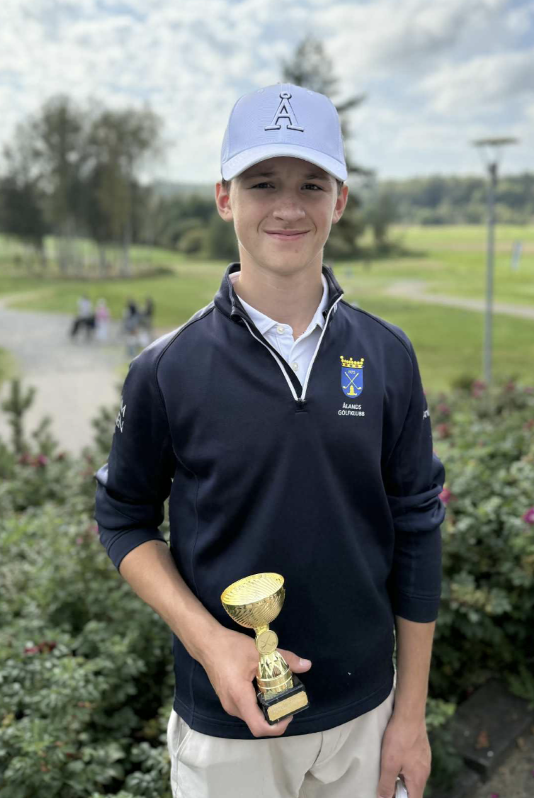 Hugo Nordin tvåa på Dormy-touren