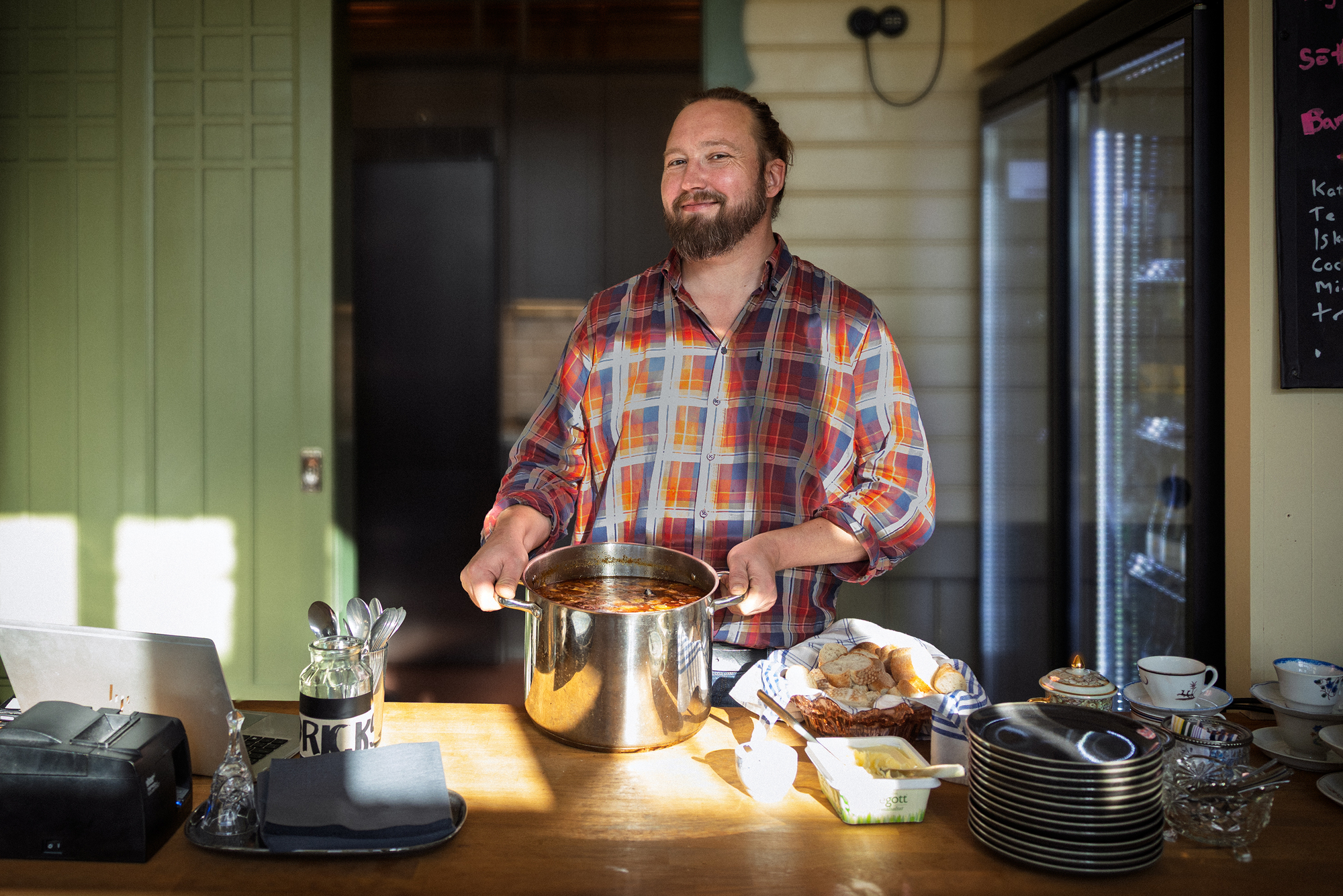 Cajunmat och dansworkshop lockade till Kulturvillan