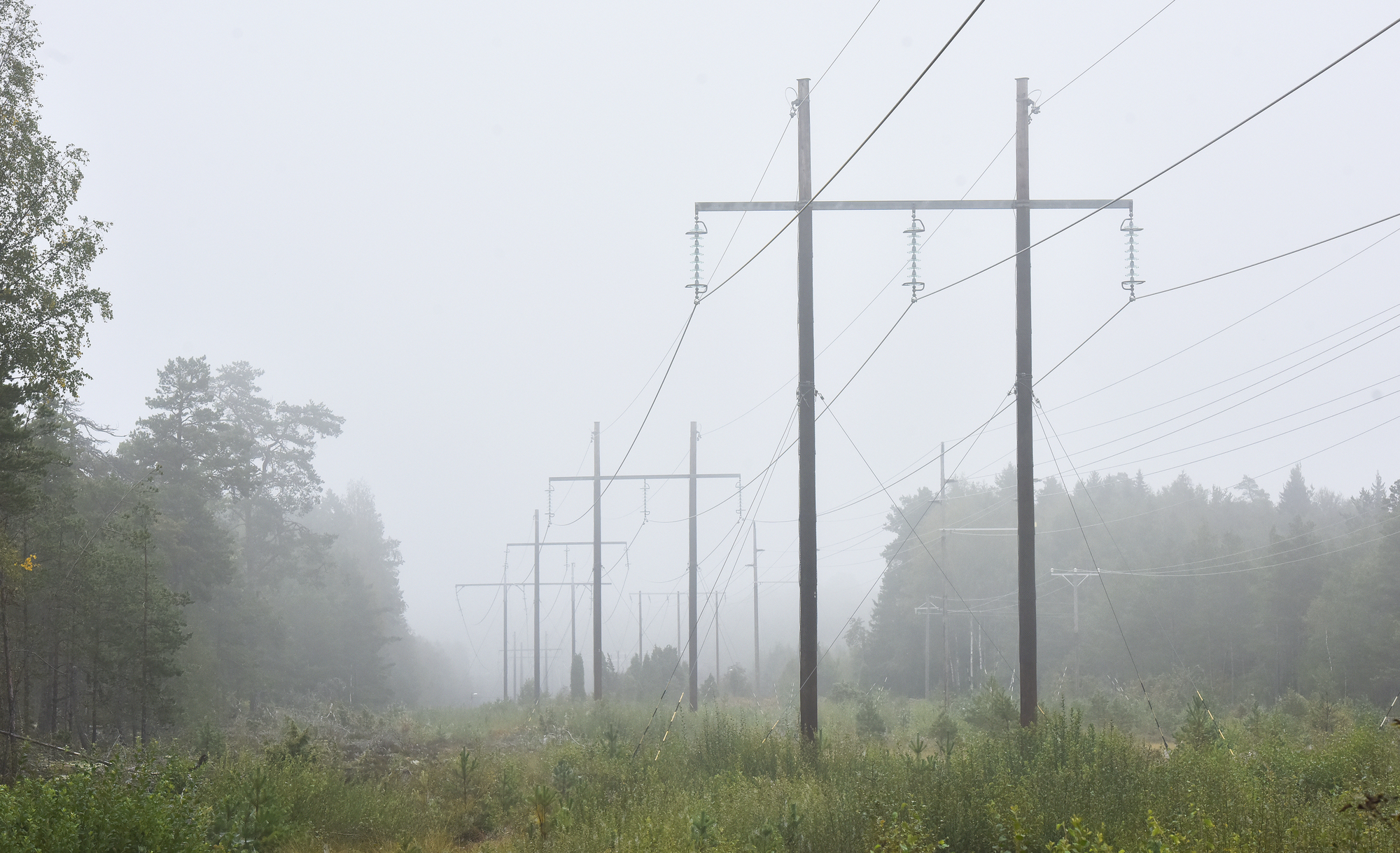 Svenskt spänningsfel släckte Åland