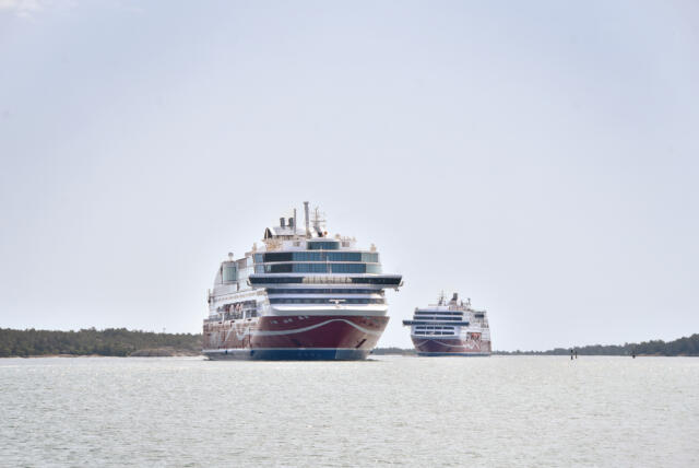 Halverat matsvinn på Viking lines Åbofartyg