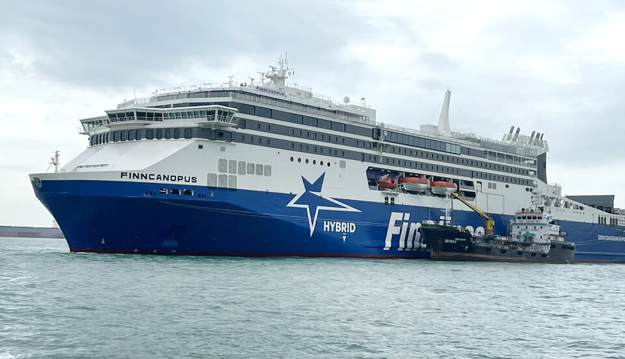 Allt fler åkte med Finnlines – populärt att åka från Nådendal