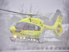 ÅHS helikopterplatta måste byggas om – riskerar annars stängas