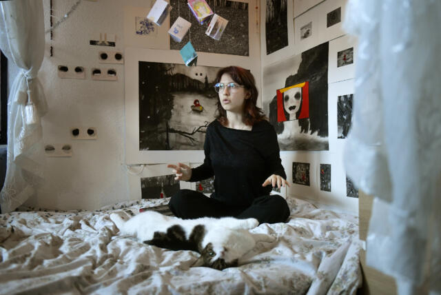 Maria-Louisa ställer ut solo i Kulturhuset i Stockholm