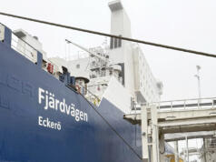 Nya Fjärdvägen på snabbvisit i Långnäs