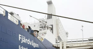 Nya Fjärdvägen på snabbvisit i Långnäs