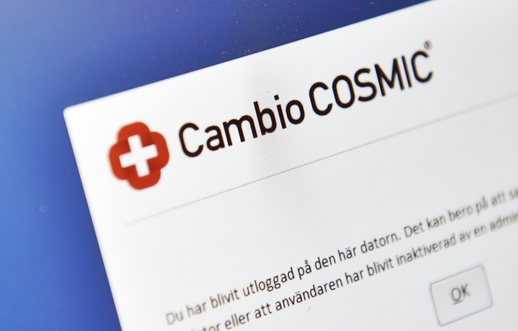 Läkarlarmet: Cosmic-problem hotar patientsäkerhet