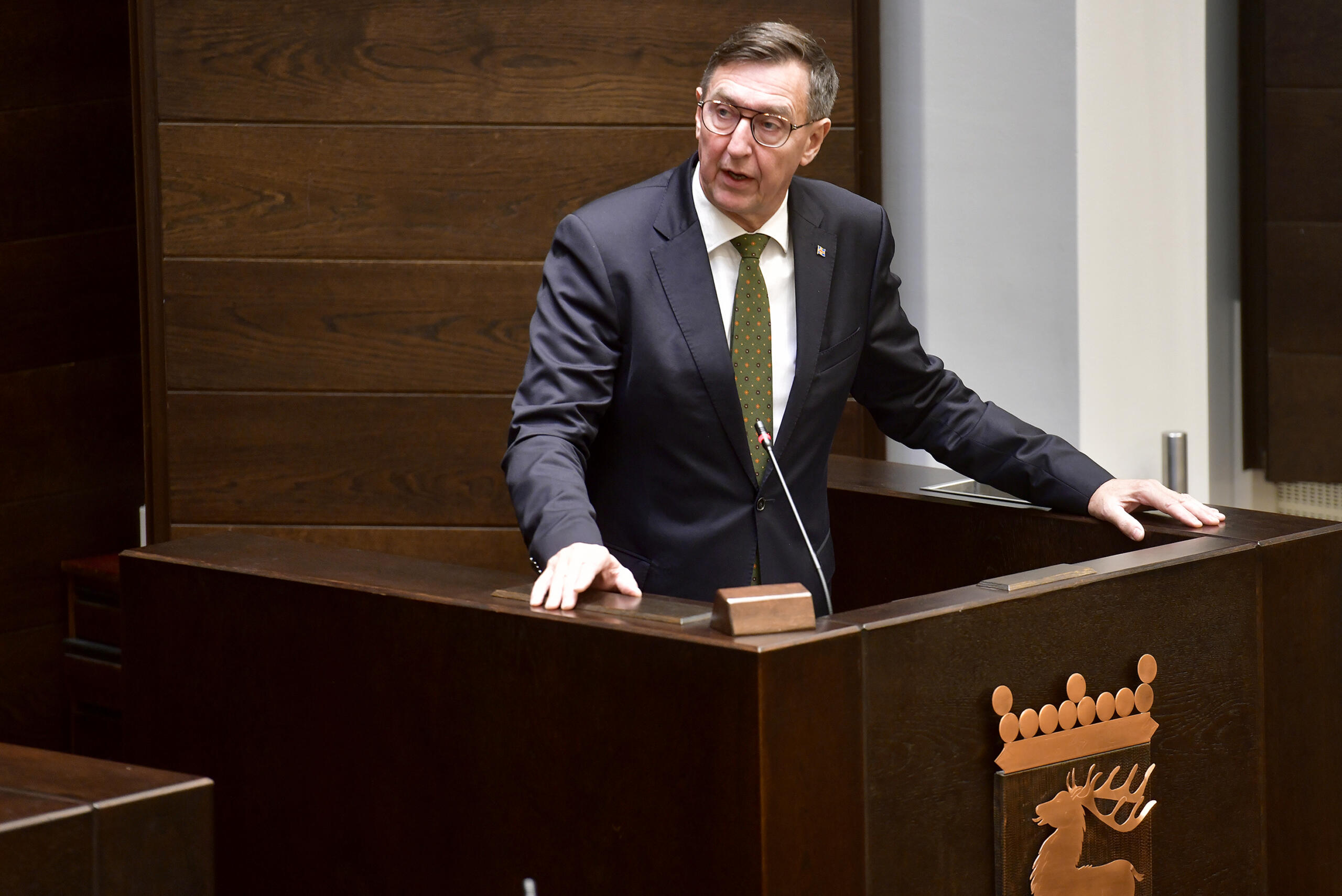 Jörgen Pettersson omvald som talman