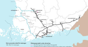 Gasgrid utreder 350 kilometer gasledning till finska kusten