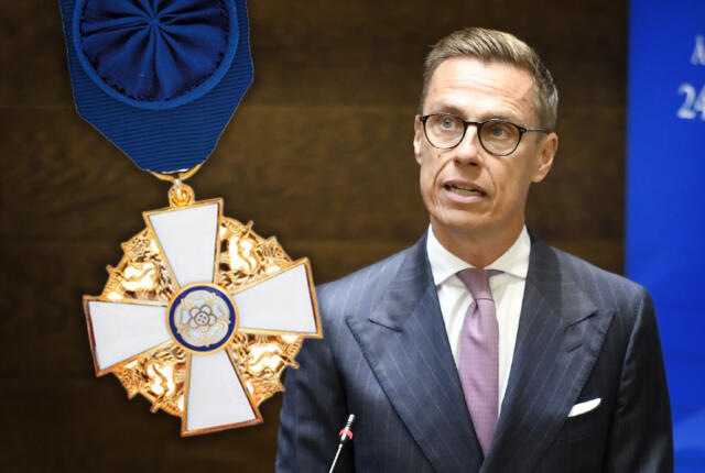 presidentens medalj, förtjänsttecken, alexander stubb, självständighetsmedalj,