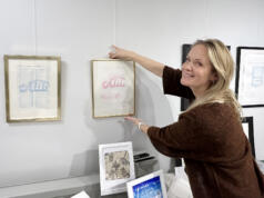 Kalligrafi, akvarell och grafik i Galleriet