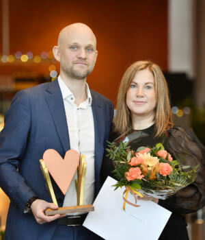 Makarna Rammer får årets bemötandepris