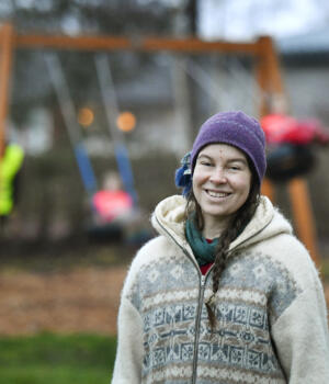 Drömmen om att hemskola barnen förde Sara Söderqvist till Åland