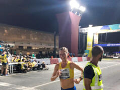 Johanna Bäcklund snabb i Valencia