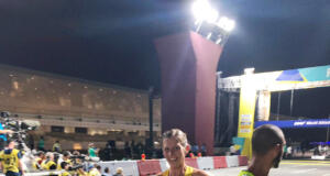 Johanna Bäcklund snabb i Valencia