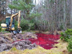 Tankbil välte i Brändö
