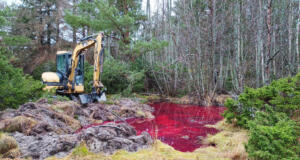 Tankbil välte i Brändö