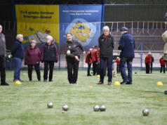 Boulespelarna intog Eckeröhallen