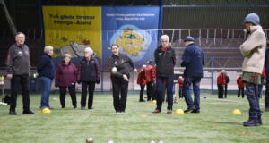 Boulespelarna intog Eckeröhallen