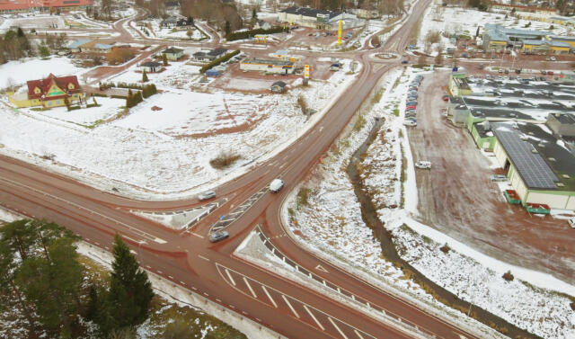 Trafikolycka i Godbykorsningen