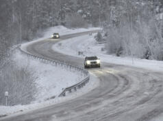 Landskapet varnar för dåligt väglag, snö och hårda vindar