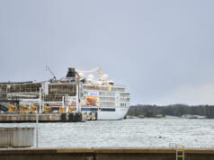 Tysk kryssare på oplanerat Ålandsbesök