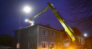 Över 100 anmälda skador till Ömsen efter stormen