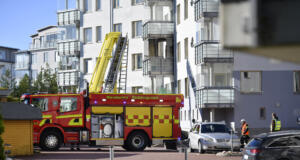 Polisen: Branden på Lotsgatan orsakades av öppen eld på spis