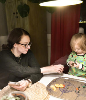 Lucas och Annina bråkar aldrig om hushållsarbete – ”Bådas ansvar”