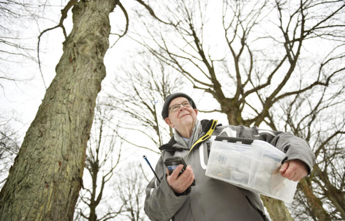 Bosse är ständigt på språng
