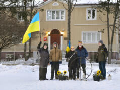 Ett dygn av tysta minuter sedan krigets utbrott