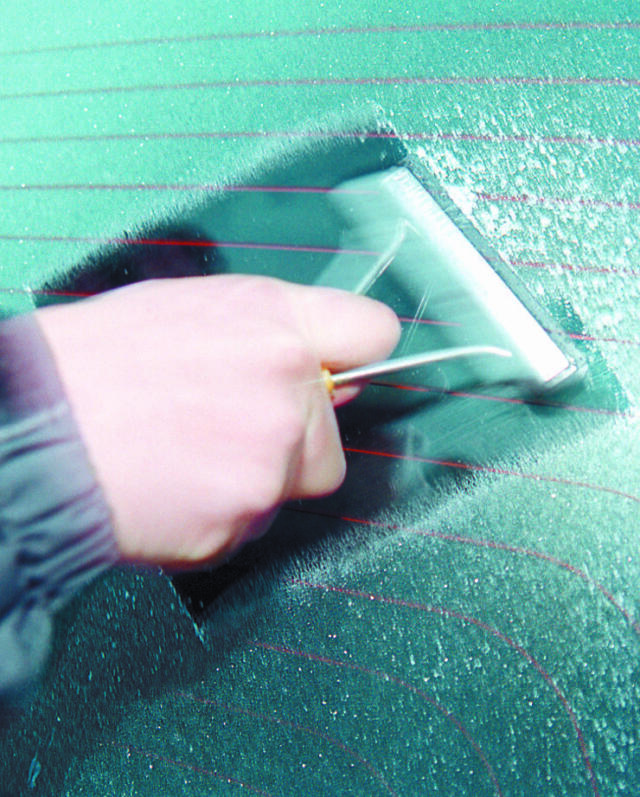 Oskrapad ruta kan ge dagsböter och körförbud