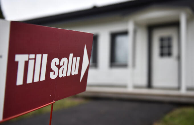 Medelpriset för ett hus på Ålands landsbygd: 152 400 euro