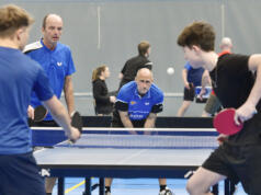 Bra stämning och relativt jämnt när ÅM i pingisdubbel avgjordes