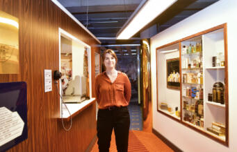 Sjöfartsmuseets utställning ”Kryssa loss” berättar om färjtrafikens guldålder