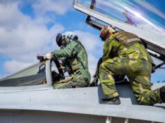 Finland deltog i storskalig Natoövning – flög över Åland
