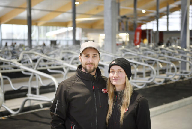 Påvals nya ladugård är klar – snart flyttar korna in