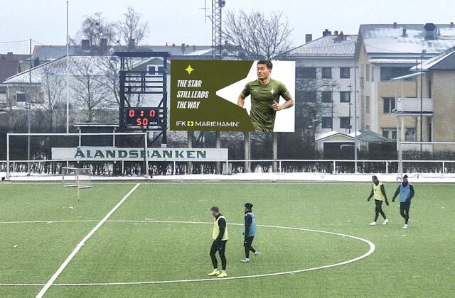 Omtalade LED-skärmen på WHA klar för montering