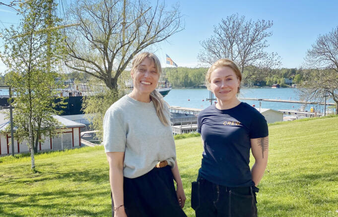 Sjöfartsmuseet har anställt Olivia Sarling och Liz Lindvall