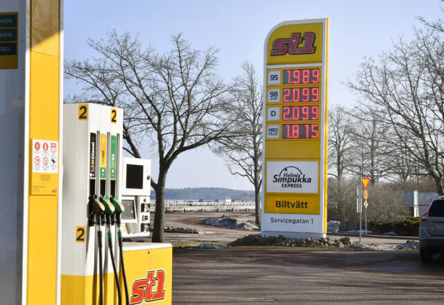 Bränslepriset driver åländska inflationen