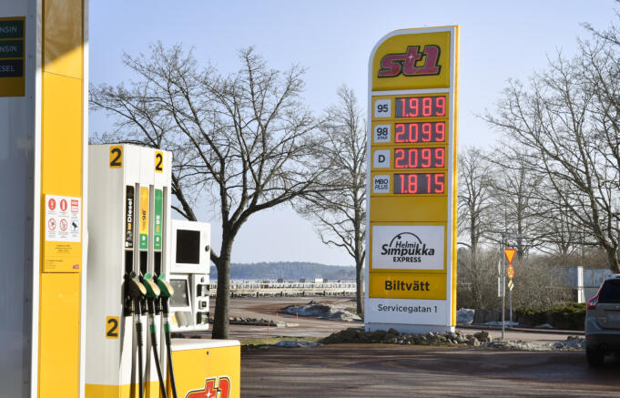 Bränslepriset driver åländska inflationen