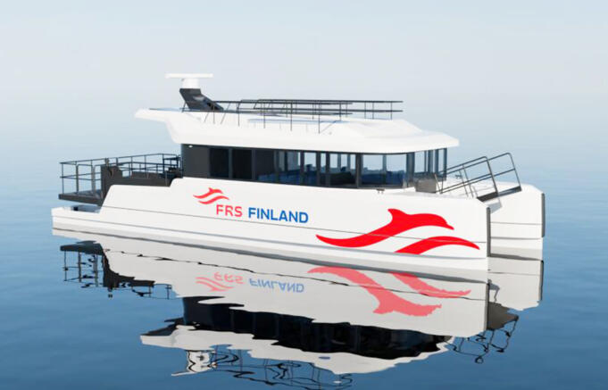 Eldrivna förbindelsefartyg tas i bruk i Finland nästa år